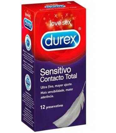 Preservativos-Durex-Sensitivo-Contacto-Total-12 Uds.