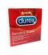 Durex Condones Durex Condones durex sensitivo suave 3 Uds