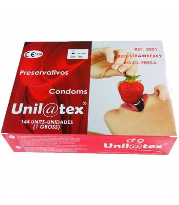 Unilatex Condones Unilatex Unilatex Fresa 144 und