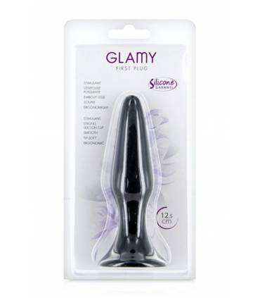 Glamy Sexo anal Plug con Ventosa Glamy