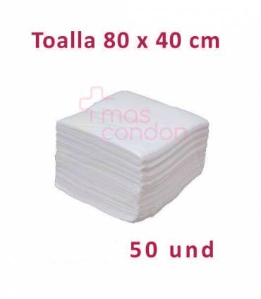 Mascondon Toallas desechables Toalla desechable 80x40 cm 50 und