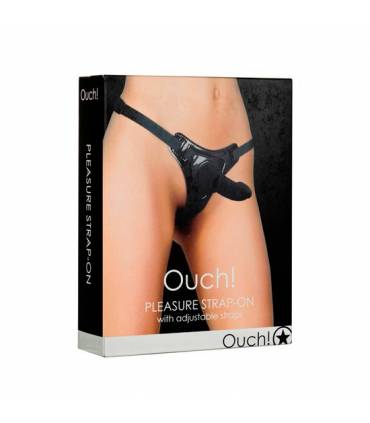 arnes-ouch-pleasure-cintas-ajustables-negro