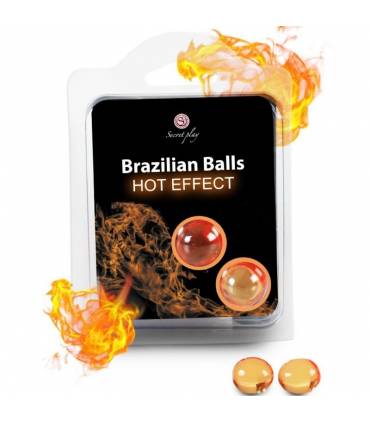 Brazilian Balls Lubricantes y Cosmética Bolas Vaginales Efecto Calor- Brazilian balls