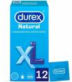 Condón Durex Natural XL  12 Uds.