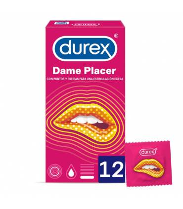 Durex Condones Durex Durex Dame Placer 12 Uds