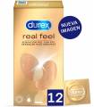 Preservativos Durex Real Feel Sin Latex 12 Uds.