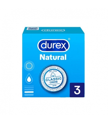 Preservativo DUREX natural comfort 3 unidades