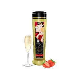 champagne fresa masaje erotismo