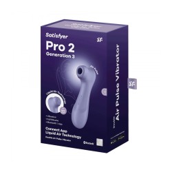Estimulador Satisfyer con Connect App Lila