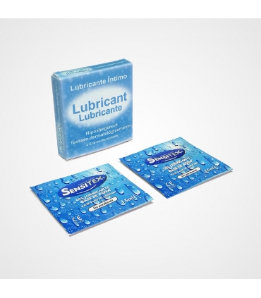 Lubricante mono dosis sobre 2 unidades