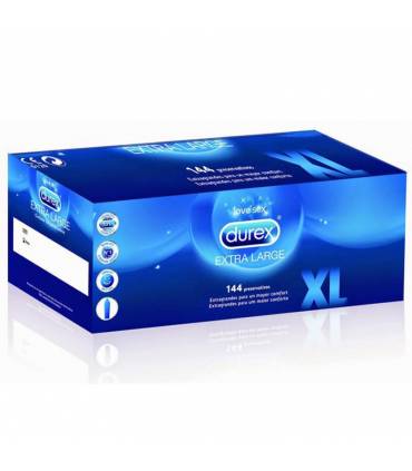 Condón Durex Extra Largo XL - 144 unidades