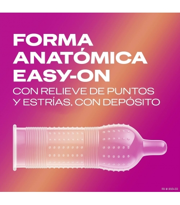 Preservativos Durex Dame Placer 12 Uds. Forma anatómica