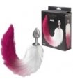 Plug Anal Diamond Galaxy Rosa - Con Cola | Juguetes Lola