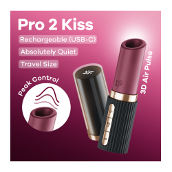 Satisfyer Pro 2 Kiss – Placer Silencioso y Sensaciones Únicas
