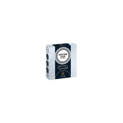 Preservativos Mister Size Pure Feel 57 mm 3 uds – Siente como nunca