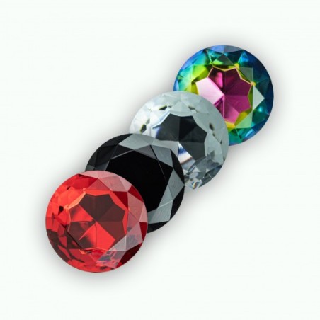 Crushious Camileo Plug Anal Pequeño con 4 Joyas Intercambiables Complementos
