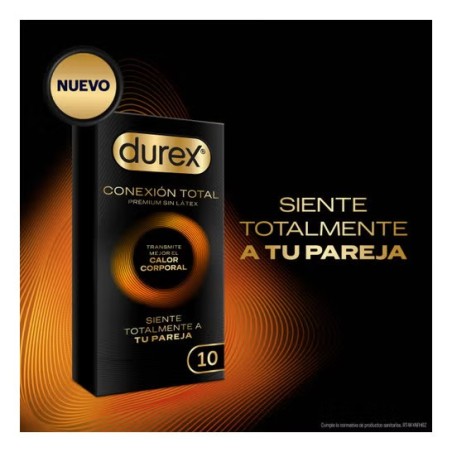 Durex Conexión Total 10 uds, ultra fino sin látex | Mascondon |
