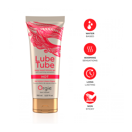 Lubricante Efecto Calor 150 ml Orgie | Mascondon |
