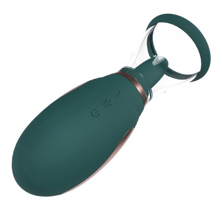 Copa para clítoris de silicona; estimulación focal con succión suave, a prueba de agua y cómoda para sesiones cortas y seguras