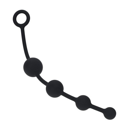 Perlas Anales Curvadas Silicona LEVELZ Nivel 2 | Mascondon |