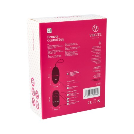 Huevo Vibrador G2 Morado: Placer y Tecnología | Mascondon |
