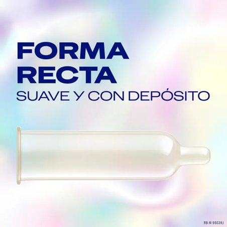 Preservativos XL Durex Invisible transparentes de látex natural