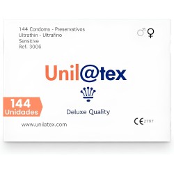 Caja de Condones Unilatex Natural 144 unidades | Mascondon®