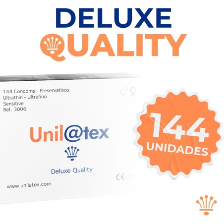 Caja de Condones Unilatex Natural 144 unidades | Mascondon®