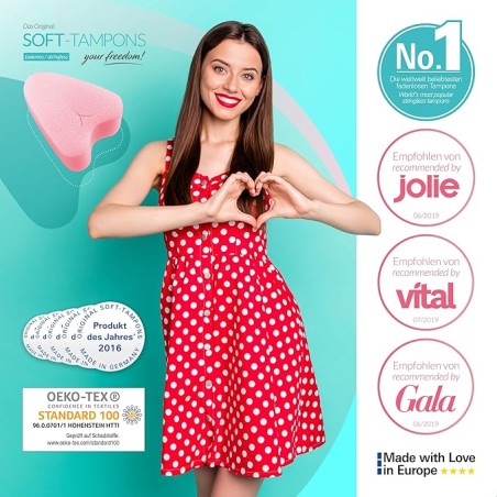 Tampones Soft-Tampons Mini Caja de 50 Unidades | Mascondon