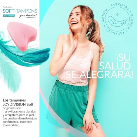 Tampones Soft-Tampons Mini Caja de 50 Unidades | Mascondon