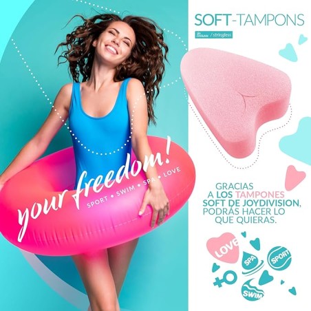 Tampones Soft-Tampons Mini Caja de 50 Unidades | Mascondon