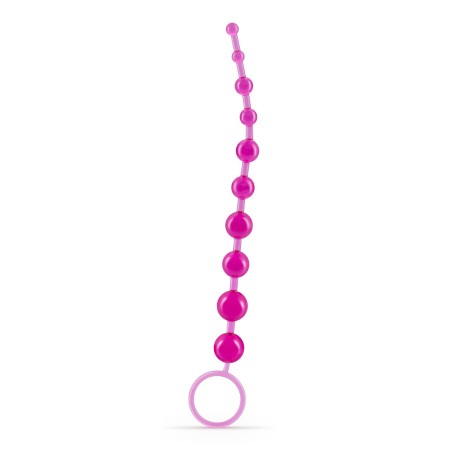 Juguete anal Crushious impermeable con 10 bolas progresivas sin ftalatos