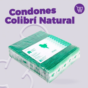 Preservativos COolibri natural extralubricados